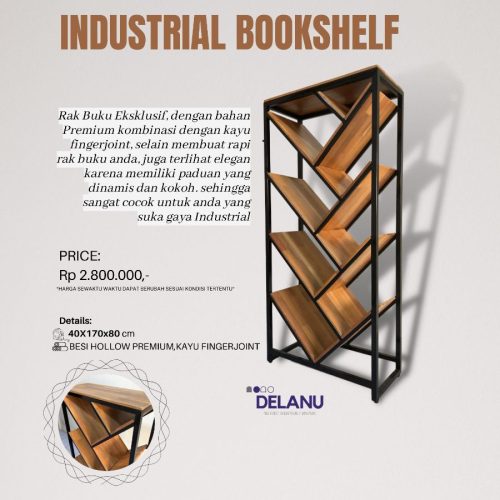 Industrial Bookshelf